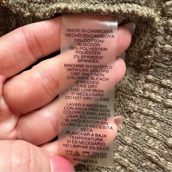 Two by Vince Camuto Olive Cardigan, M - Picture 7 of 7